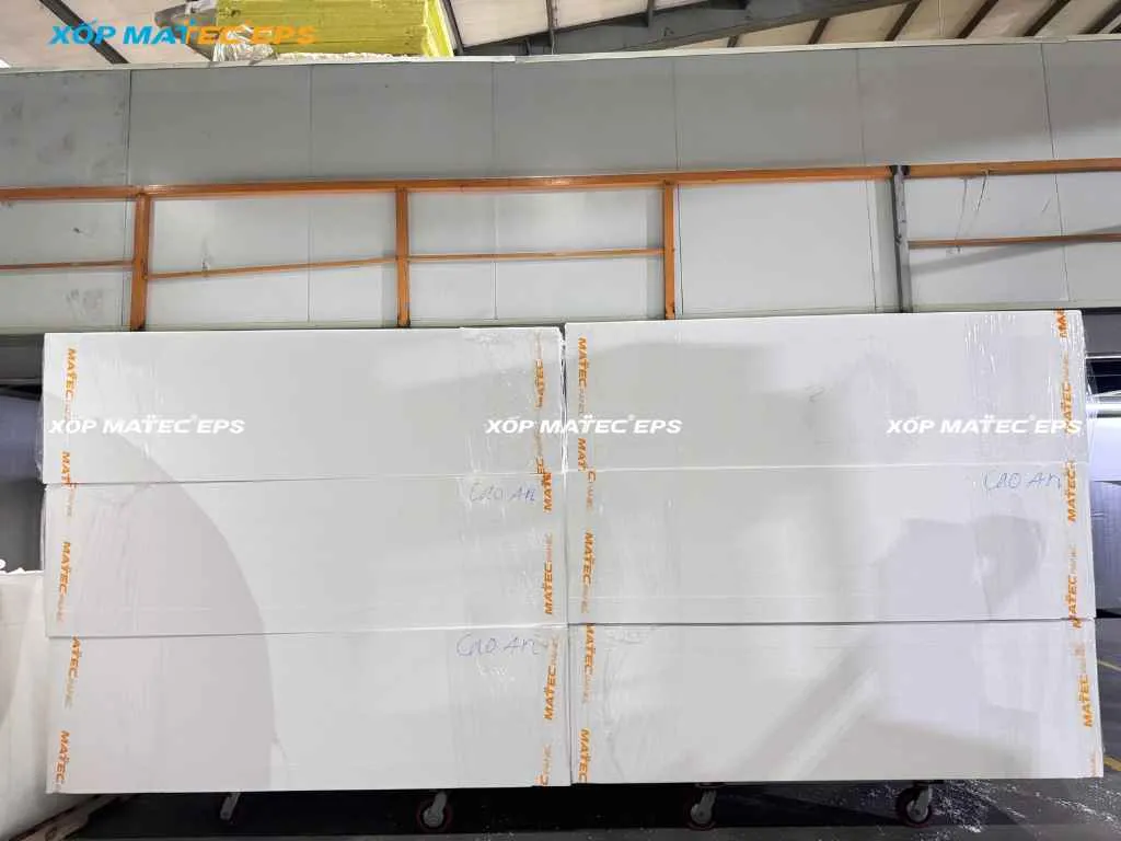 Xốp tôn nền đổ bê tông